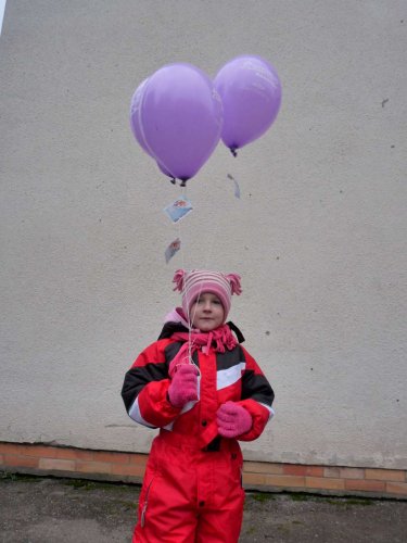 Vypouštění balónků s přáním Ježíškovi - 9.12.2010